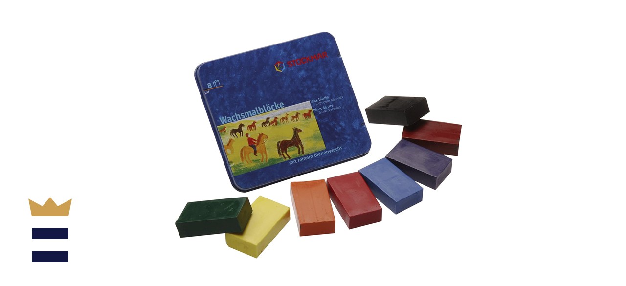 Stockmar Waterproof Beeswax Blocks in Tin