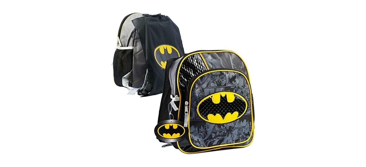 Batman School Backpack with Cape