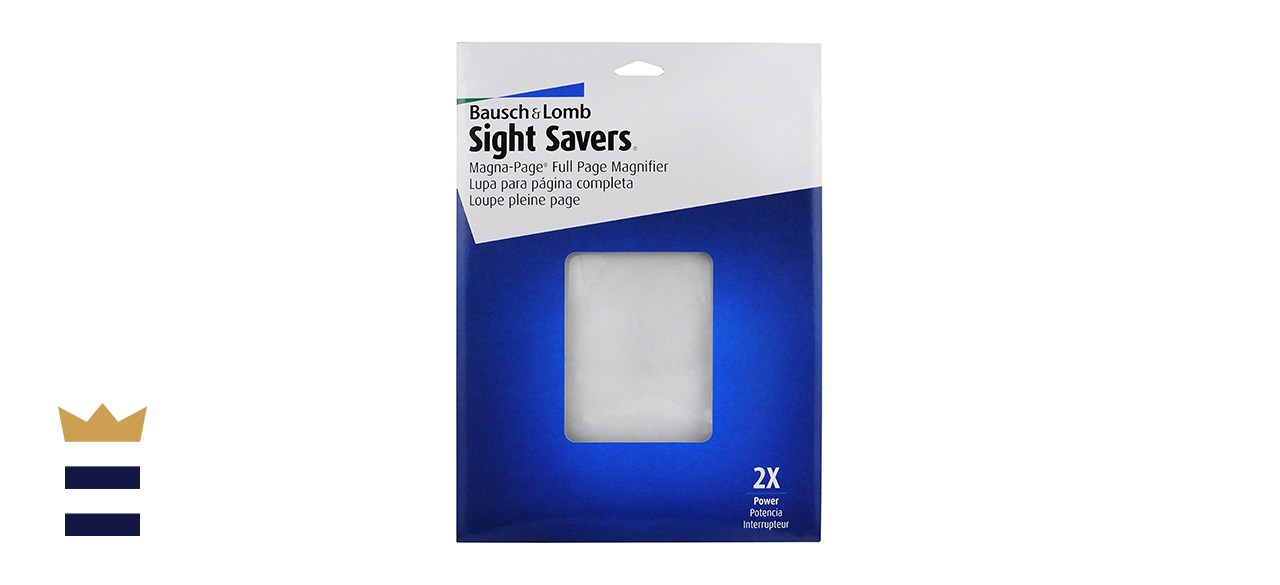 Bausch & Lomb Page Magnifier for Reading 