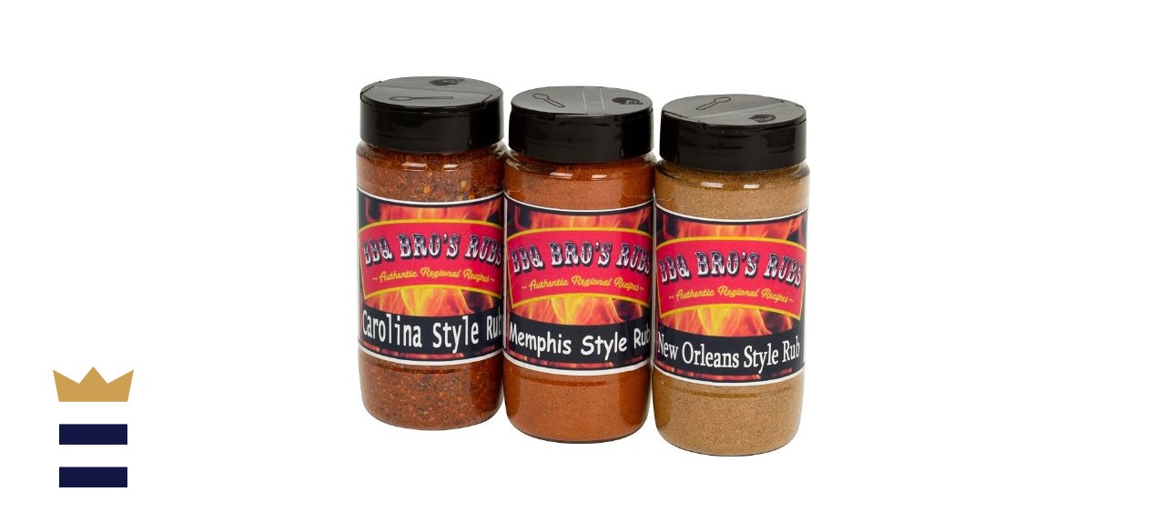 BBQ Bros. Rubs Ultimate Barbecue Spices Seasoning Set