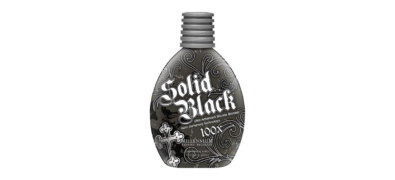 Millennium Solid Black Indoor Tanning Lotion