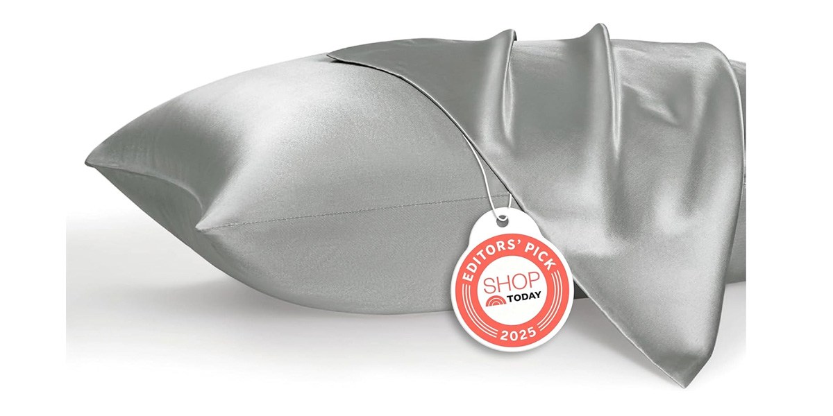 Bedsure King Size Satin Pillowcase, Set of 2