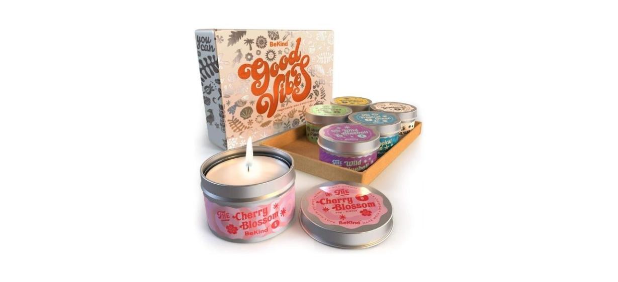 BeKind Good Vibes Scented Candle Set BeKind Good Vibes Scented Candle Set