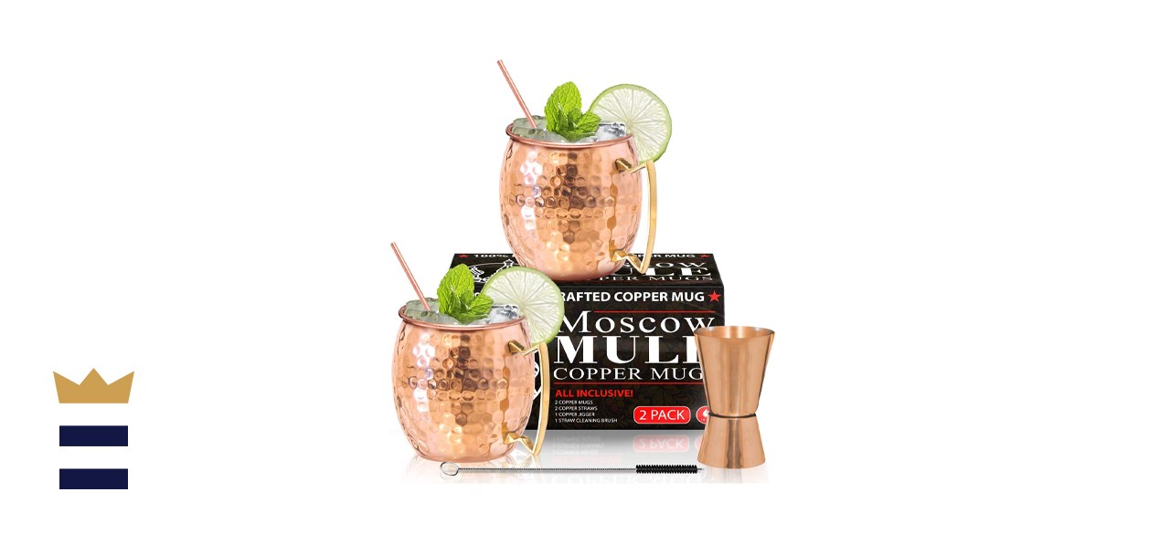 Benicci Moscow Mule Copper Mug Set