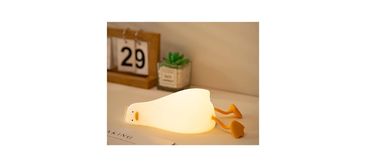 Benson Lying Flat Duck Night Light