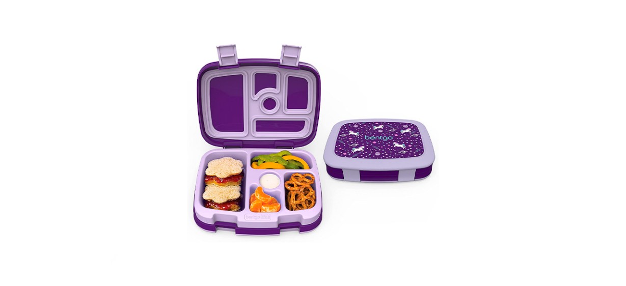 Bentgo Kids Unicorn Print 5-Compartment Bento-Style Lunch Box Bentgo Kids Unicorn Print 5-Compartment Bento-Style Lunch Box