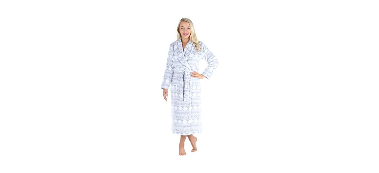 Pajamamania women's fleece discount robe