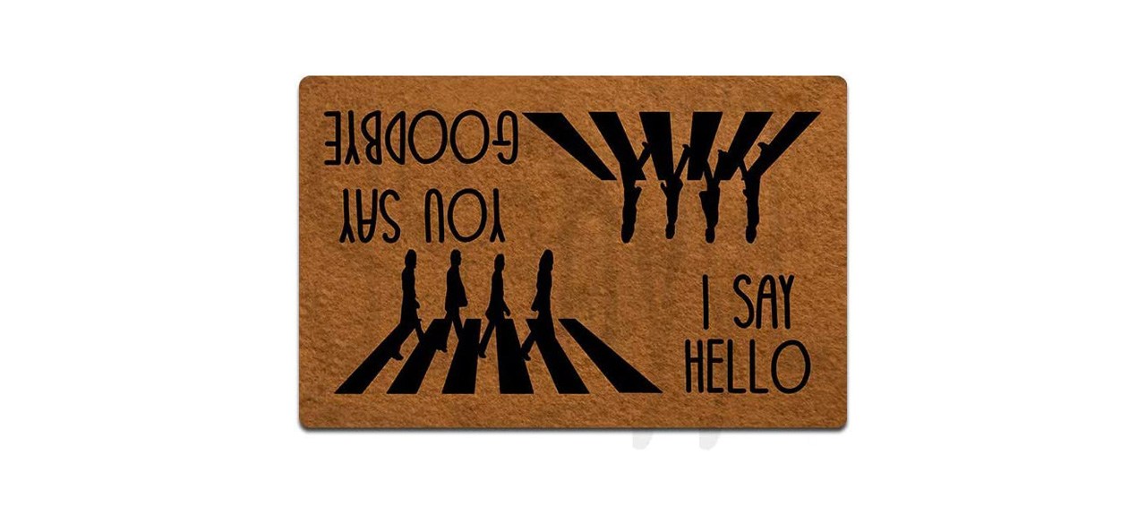 Best You Say Goodbye and I Say Hello Doormat 