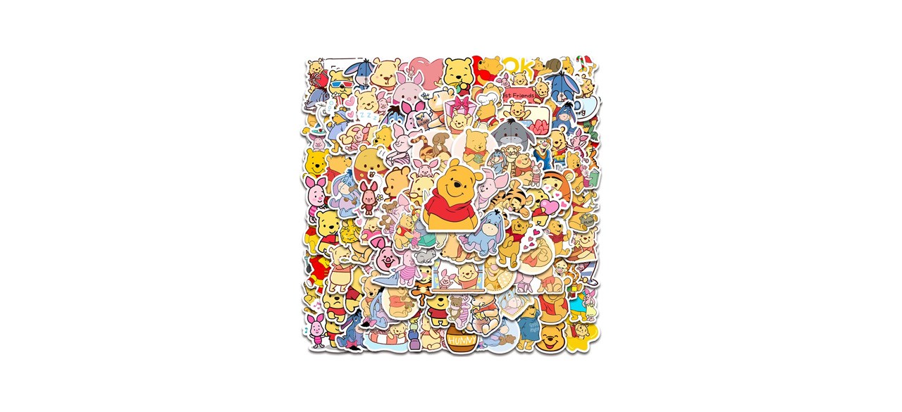 Best 100 Pieces Winnie-the-Pooh Stickers