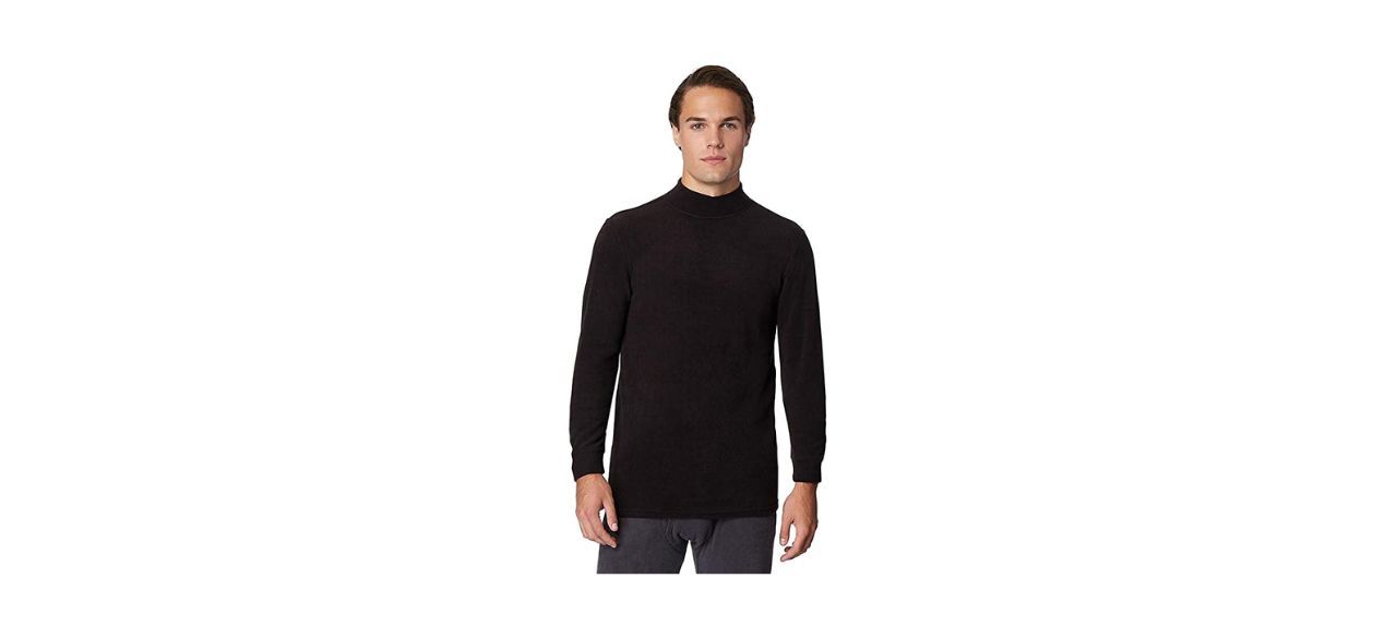 32 degrees mock clearance turtleneck