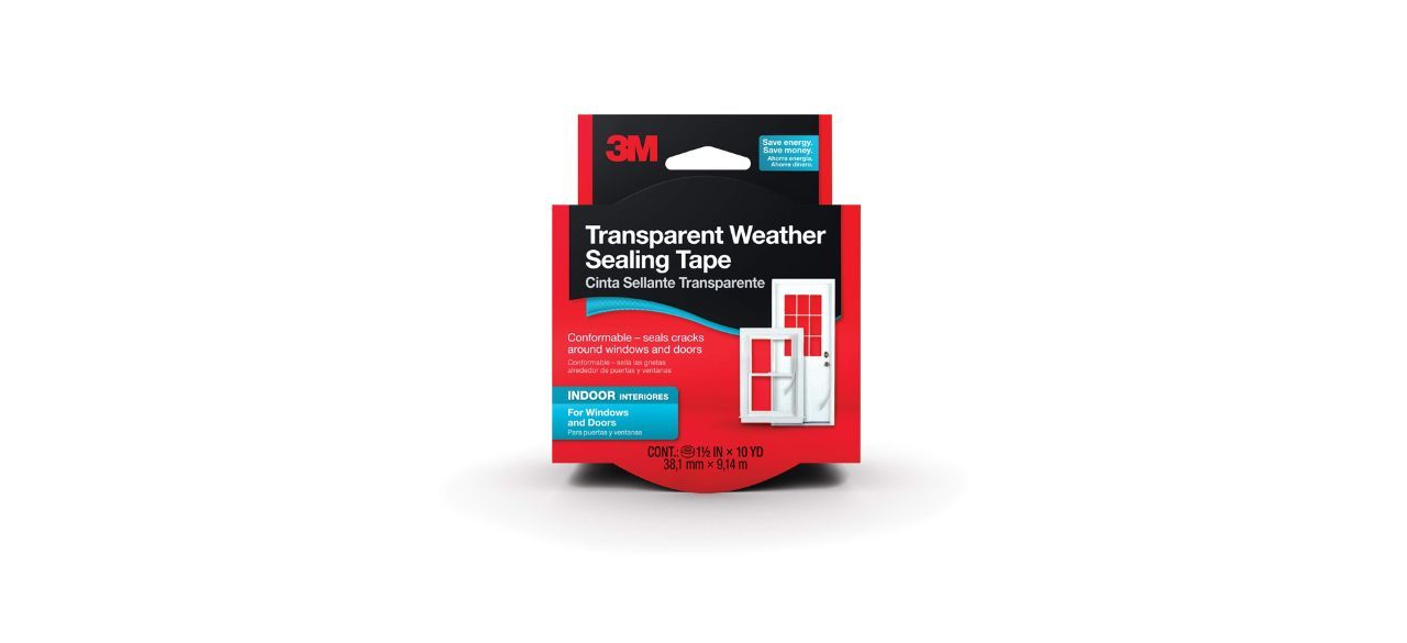 weather sealing tape in a red box