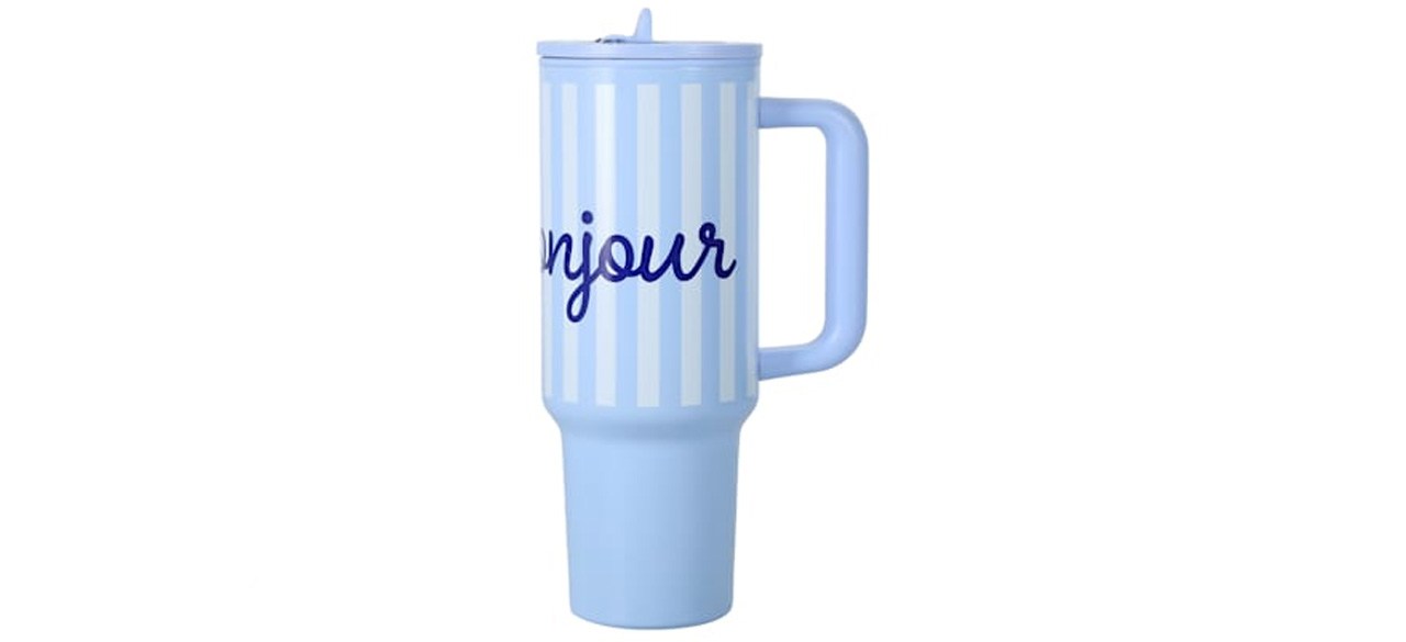 40-ounce Verbiage Hydraquench Tumbler in Blue