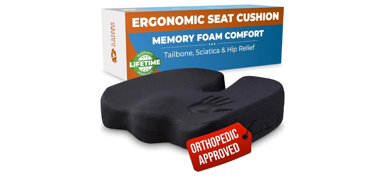 Best 5 Stars United Memory Foam Seat Cushion