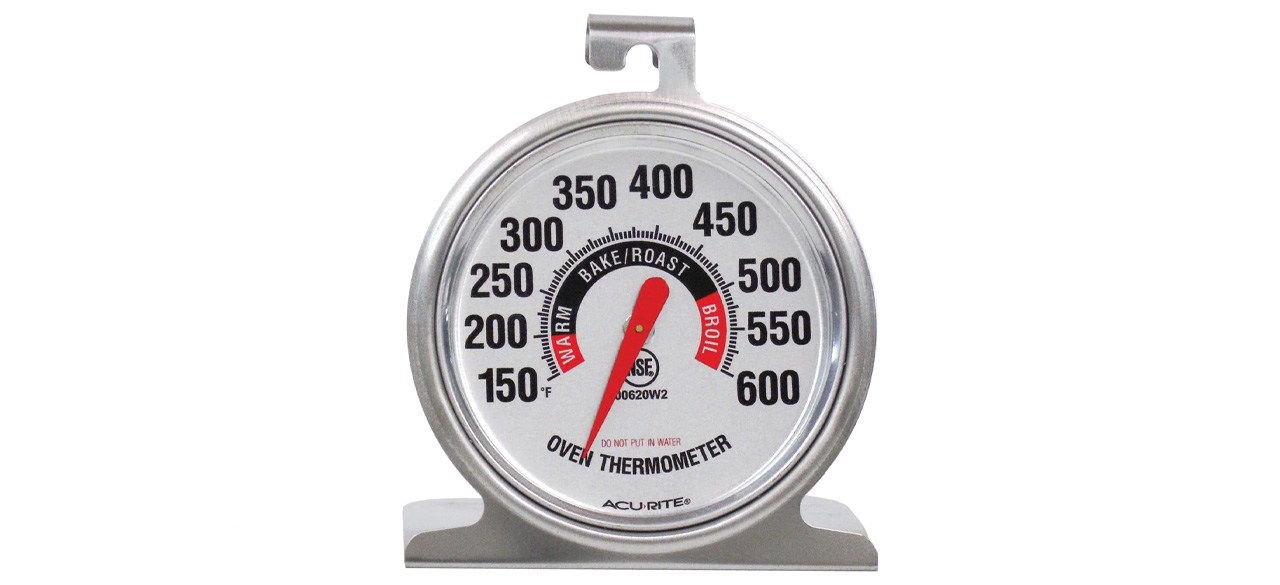 AcuRite Stainless Steel Oven Thermometer