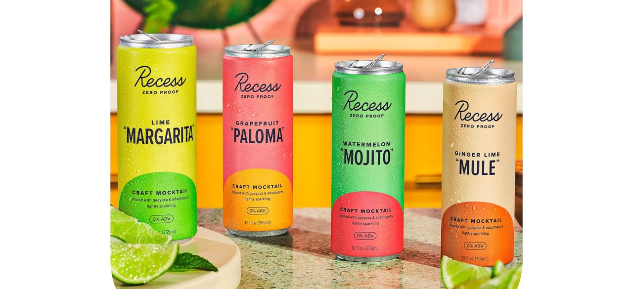 Best Recess Zero Proof Craft Mocktail Sampler