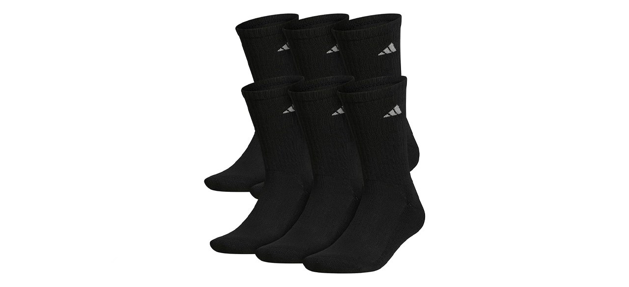 Adidas Athletic Cushioned Crew Socks