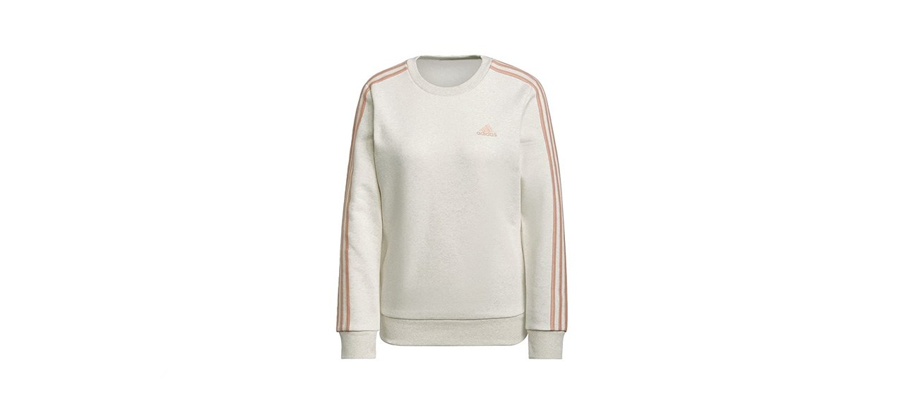 best Adidas Essentials 3-Stripes Fleece Sweatshirt