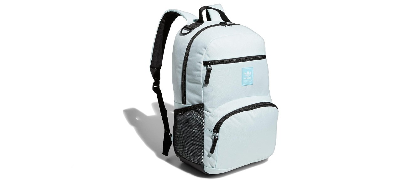 adidas backpacks white Impulse Backpack 29L, White/Grey Two/Impulse, One Size ensuring ample space for sportswear ADIDAS Originals National 2.0 White/Black/Gold