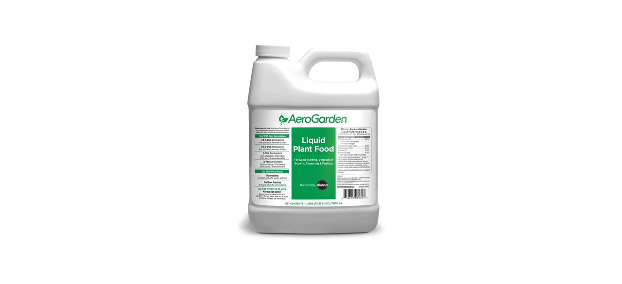 Best AeroGarden Liquid Nutrients