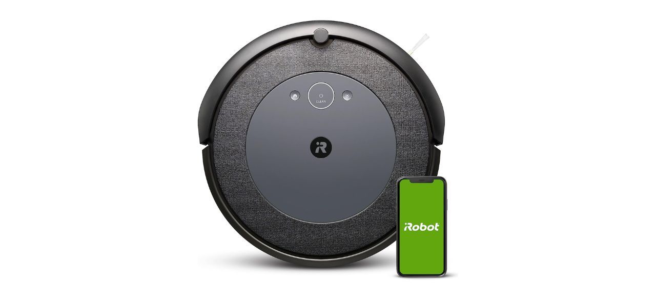 iRobot Roomba i4 on white background