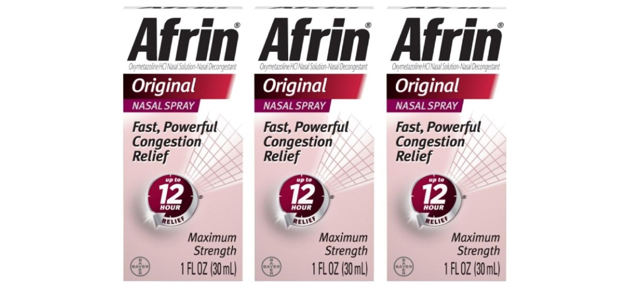 Afrin Original Maximum-Strength 12-Hour Nasal Congestion Relief
