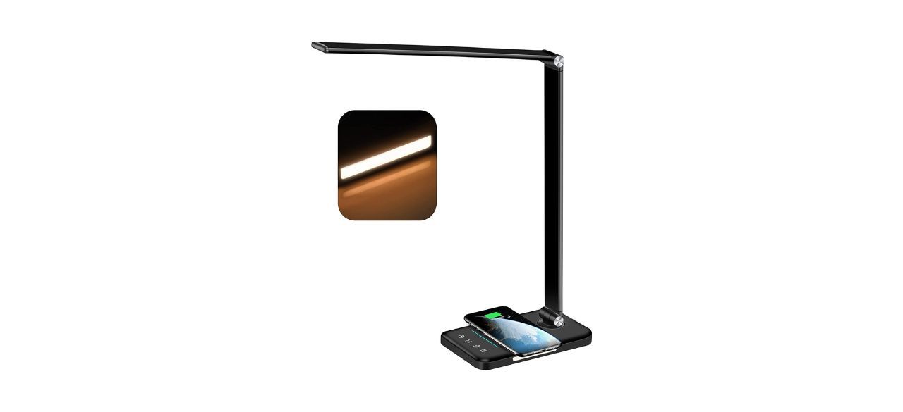 Best Afrog LED Desk Lamp with Wireless Charger