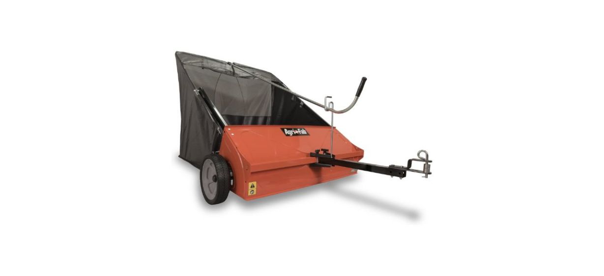 Scotts 26-Inch Walk Behind Push Lawn Sweeper - Leaf & Grass