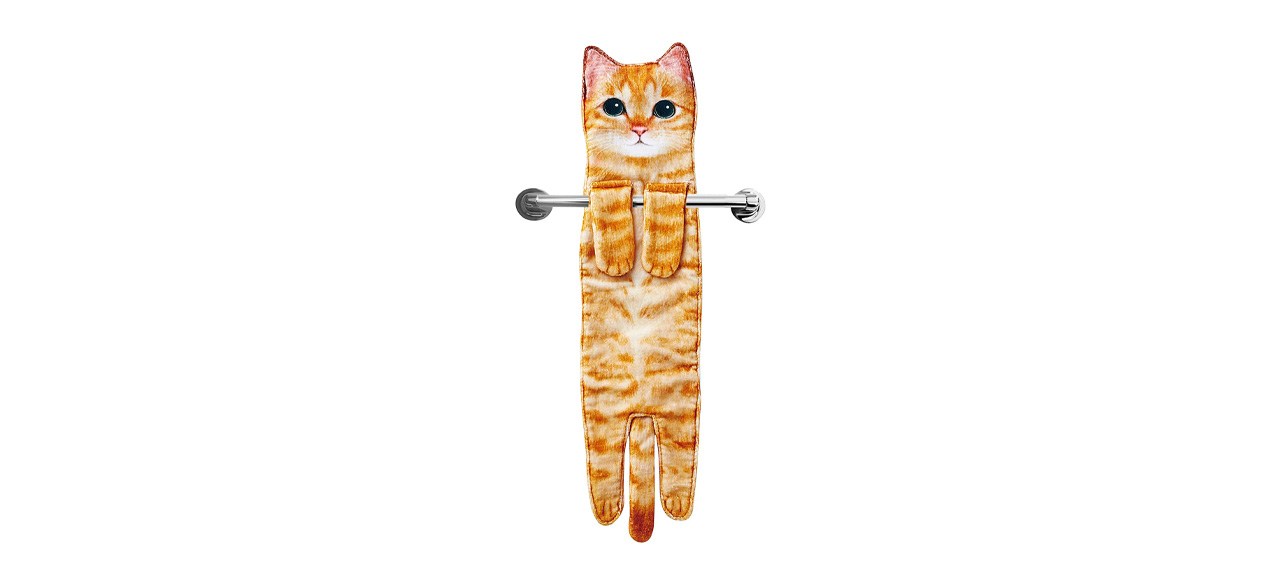 Best Agrimony Decorative Cat Hand Towel