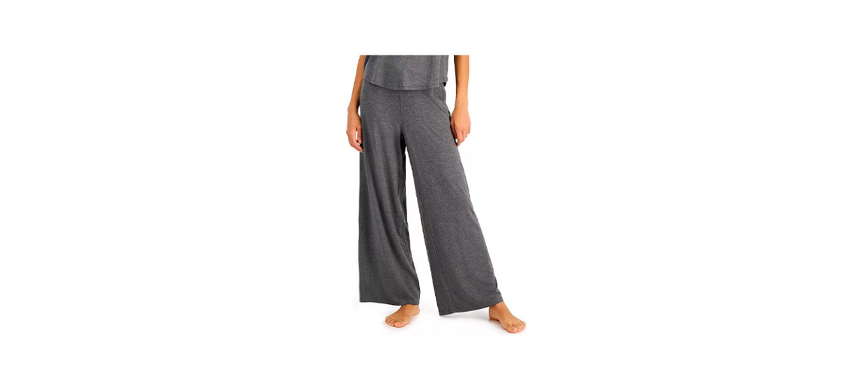 Alfani Super Soft Modal Basic Wide Leg Pants Alfani Super Soft Modal Basic Wide Leg Pants