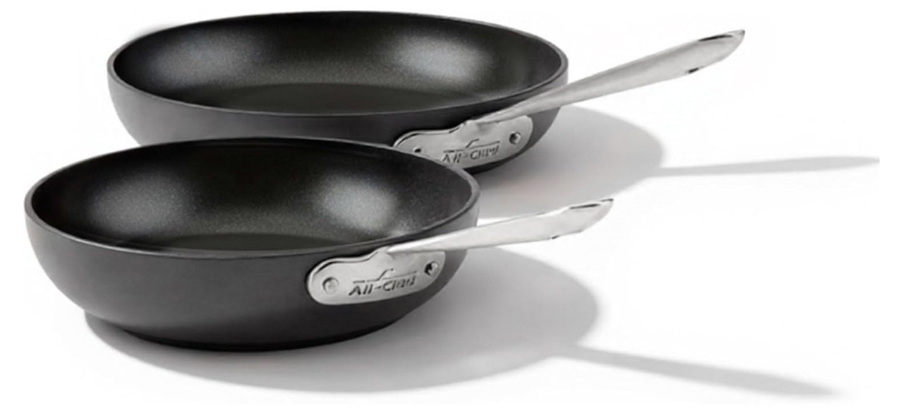 All-Clad HA1 Hard Anodized Nonstick Fry Pan Set