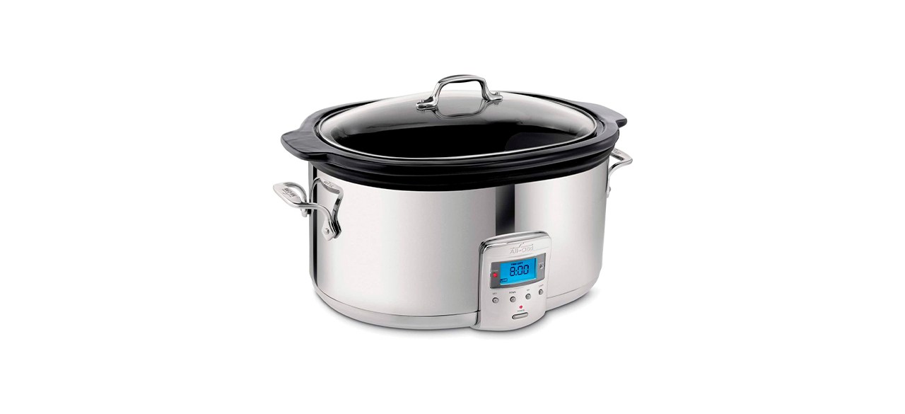 Best All-Clad Programmable Oval-Shaped Slow Cooker