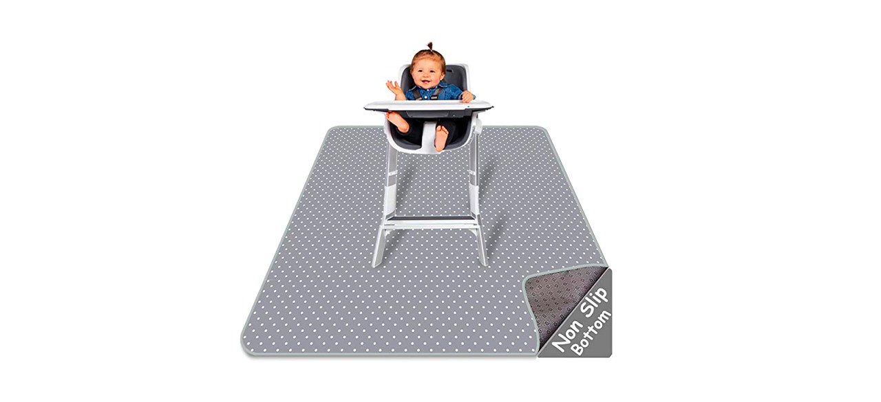 Best Alnoor USA Splat Mat for Under High Chair 