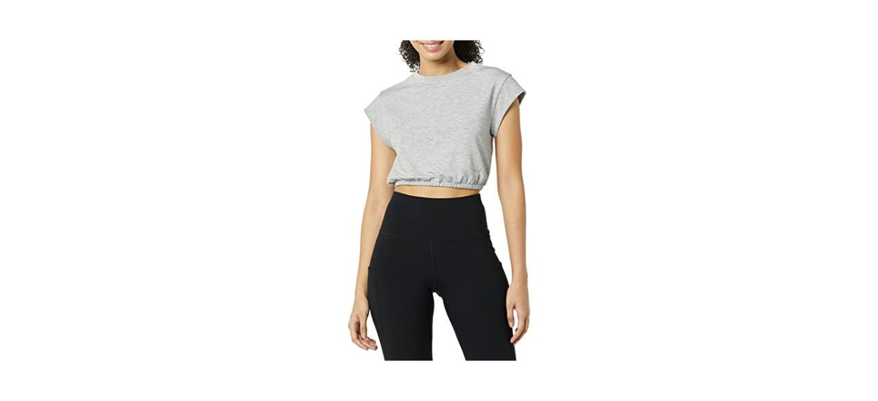 ALO Yoga, Tops, Alo Yoga Henley Cropped Sweatshirt