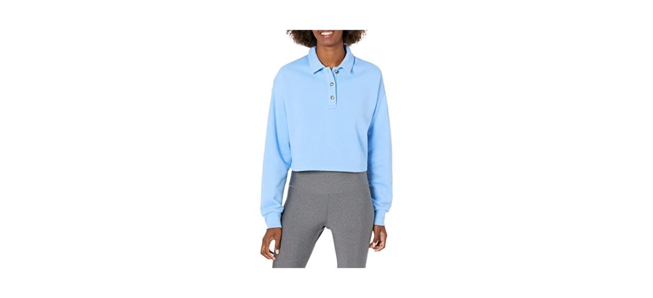 Best Alo Yoga Womens Polo Club Henley Pullover