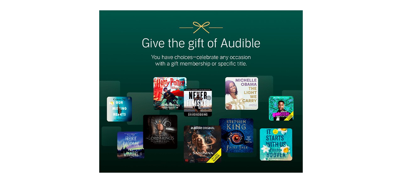 amazon audible membership