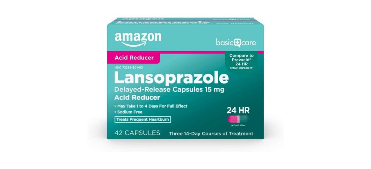 Best Amazon Basic Care Lansoprazole Delayed Release Capsules