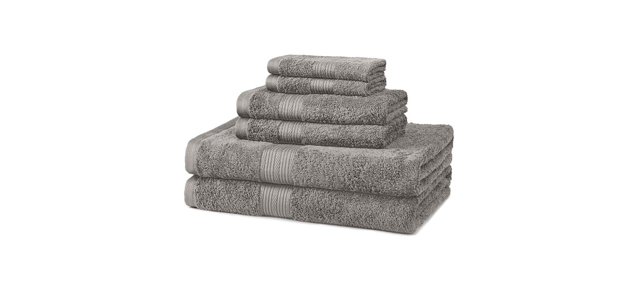 Best Amazon Basics 6-Piece Towel Set