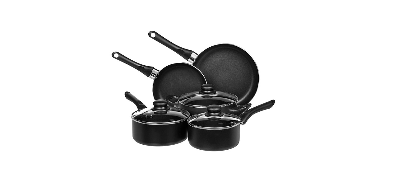 Best Amazon Basics Cookware 8-Piece Set