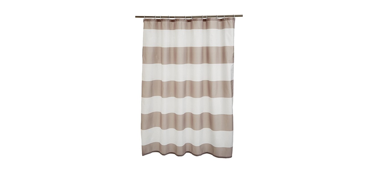 Best Amazon Basics Fabric Shower Curtain