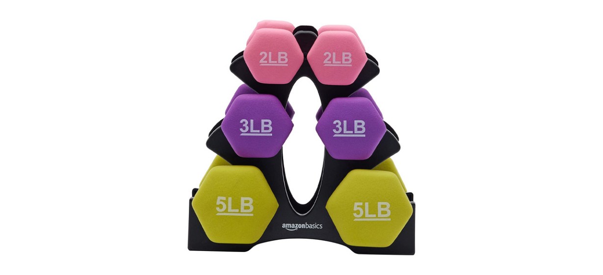 Best Amazon Basics Neoprene Workout Dumbell Set