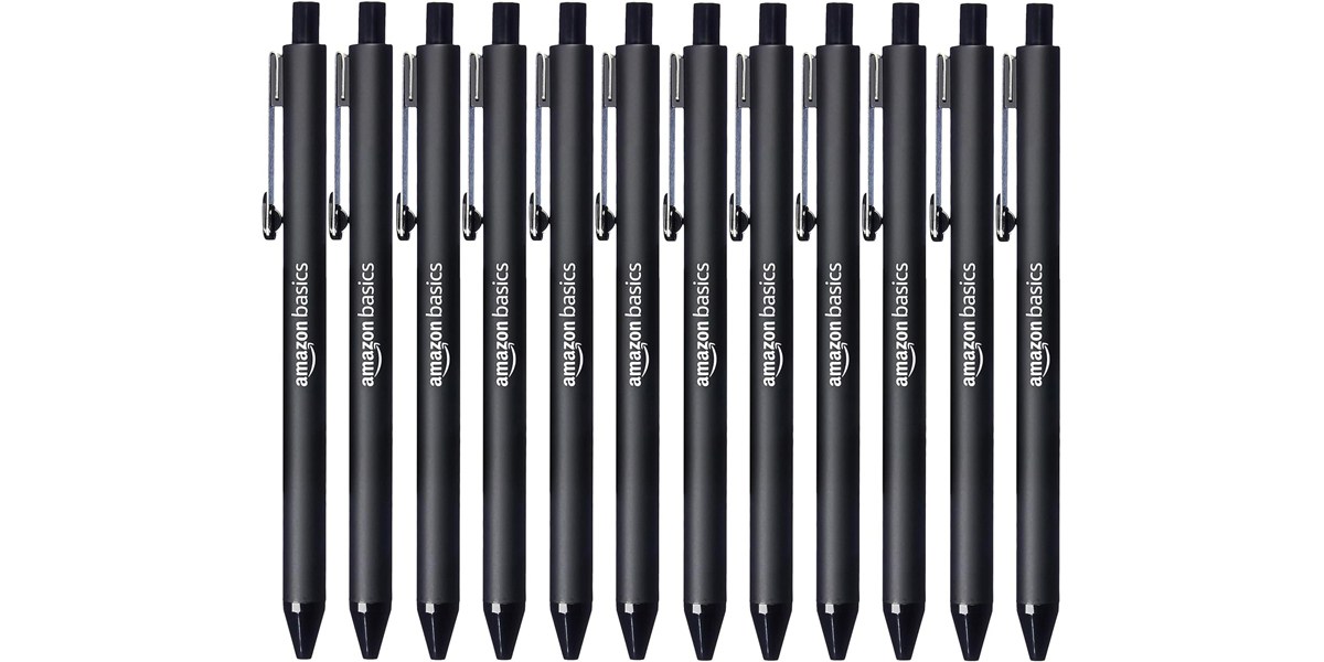 Amazon Basics Retractable Ballpoint Pen