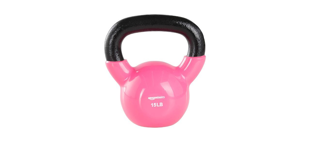 Best Amazon Basics Vinyl Coated Cast Iron Kettlebell Weight