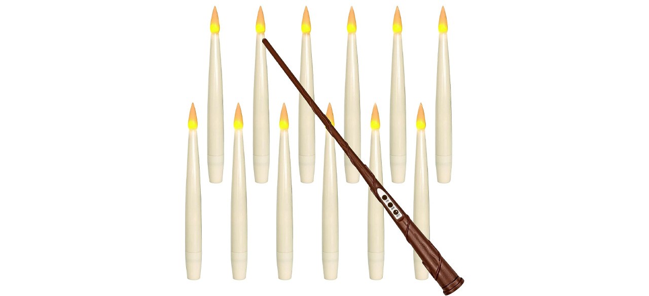 Best Leejec Floating Candles with Magic Wand Remote