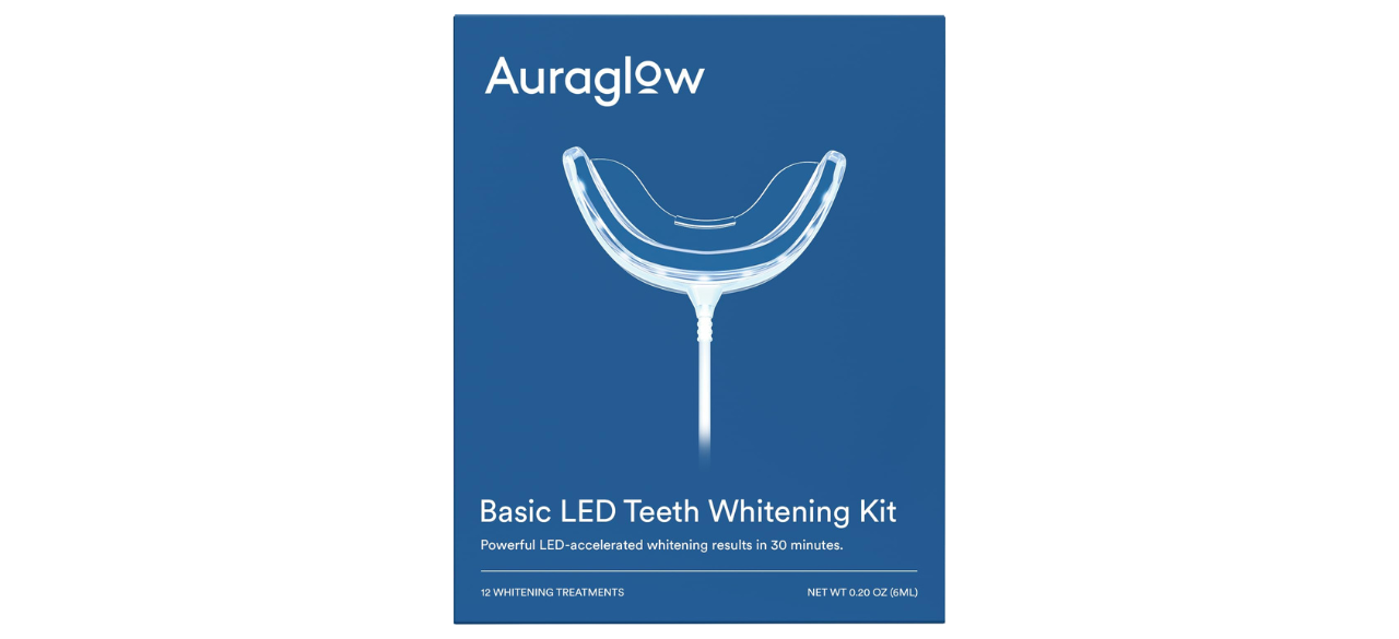 Auraglow wired teeth whitening kit