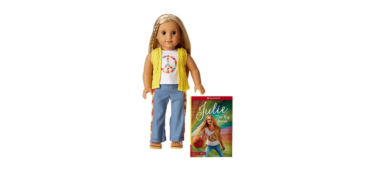 Best American Girl Julie Doll & Paperback Book