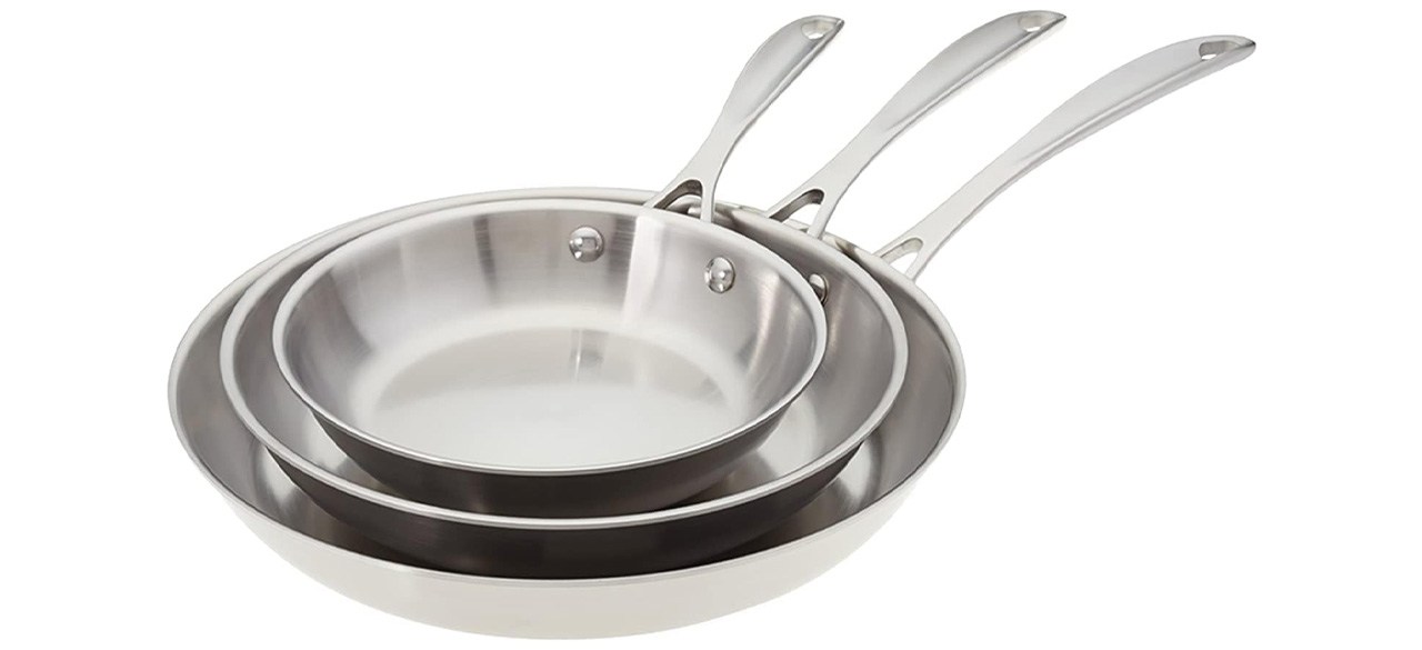 Consider replacing nonstick cookware with stainless steel for healthier cooking options.