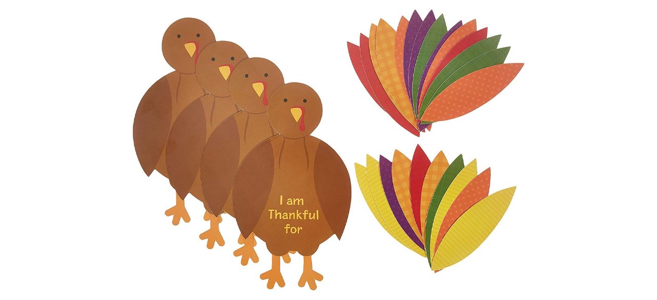 Amscan Thanksgiving Turkey Craft Kit