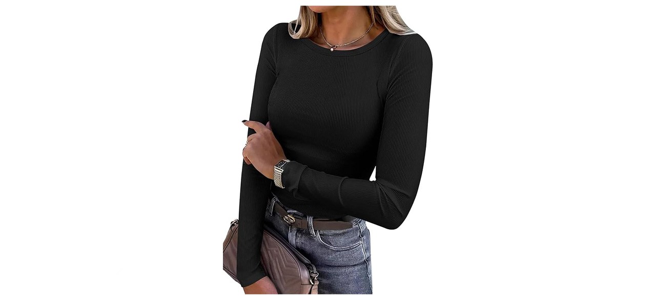 ANRABESS Women Long Sleeve Shirt
