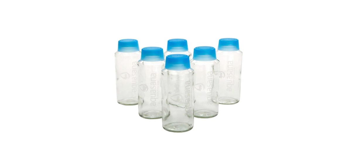 Best Aquasana Glass Water Bottles Six-Pack