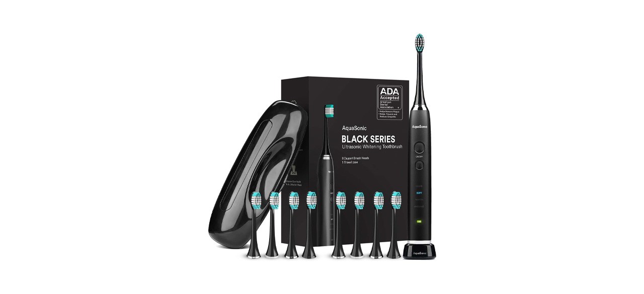 Best AquaSonic Black Series Ultra Whitening Toothbrush